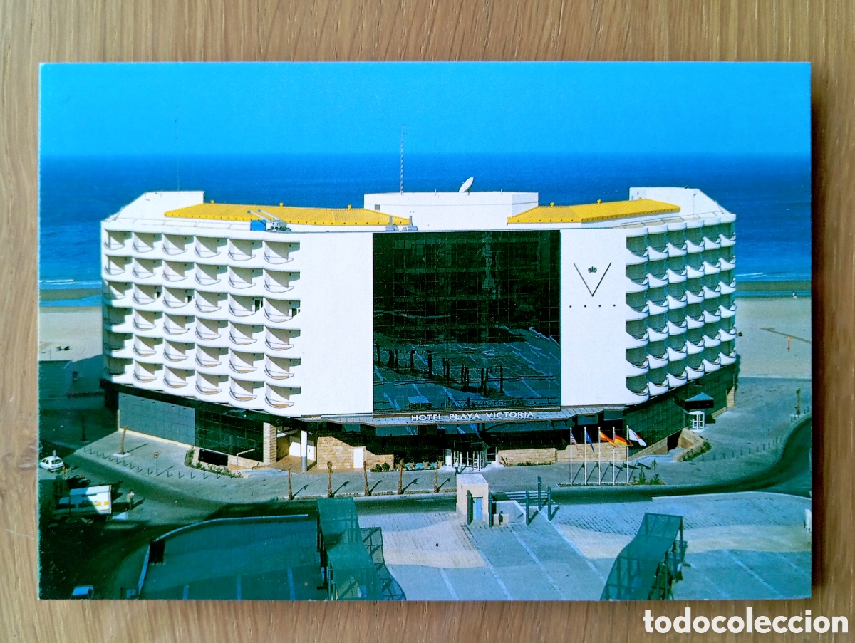 Postales: POSTAL HOTEL PLAYA VICTORIA C&Aacute;DIZ EDICIONES SICILIA A&Ntilde;O 1994