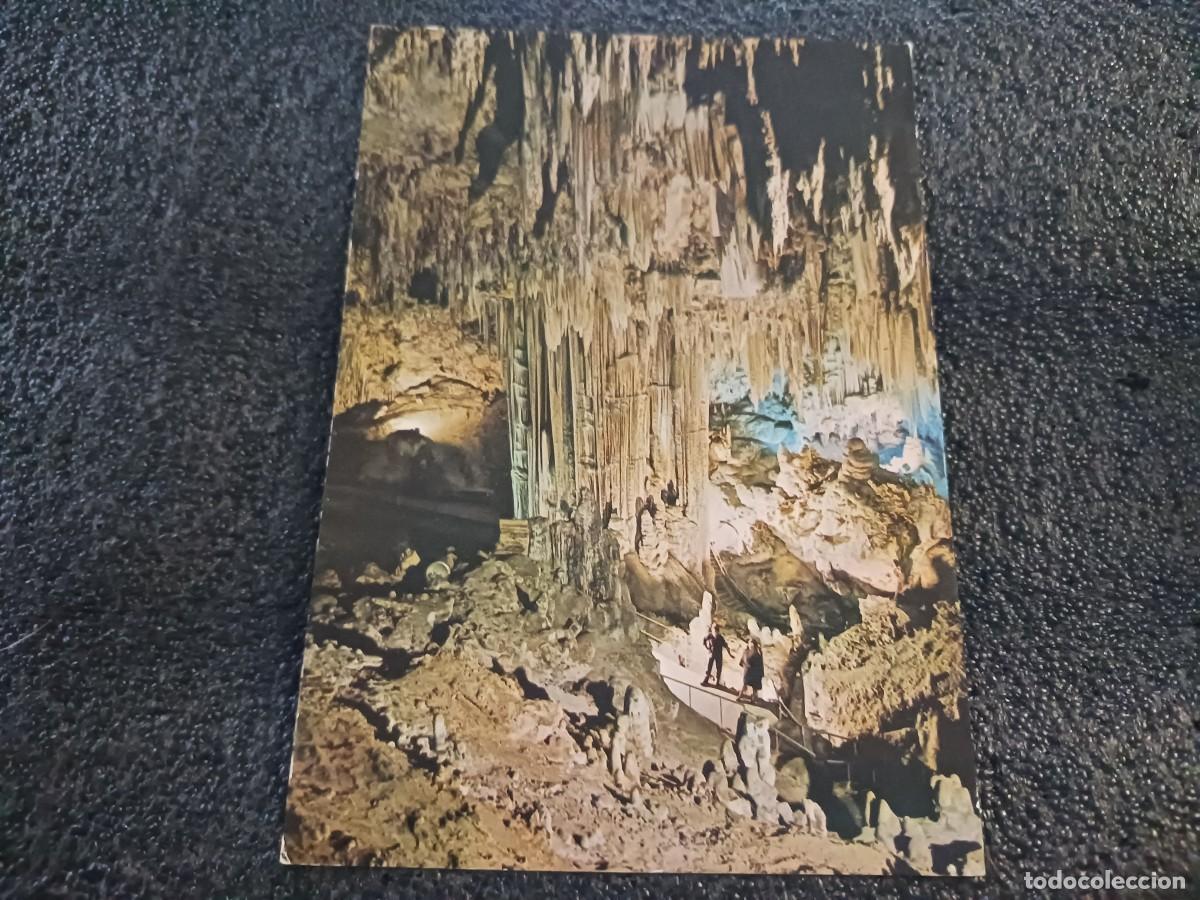 Postales: 9 malaga, cueva de nerja, ed. patronato, circulada
