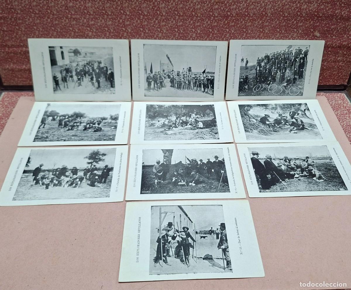Postais: LOTE COLECCION POSTALES BOY SCOUT EXPLORADORES SEVILLANOS SCOUTS SEVILLA SIEMPRE ADELANTE