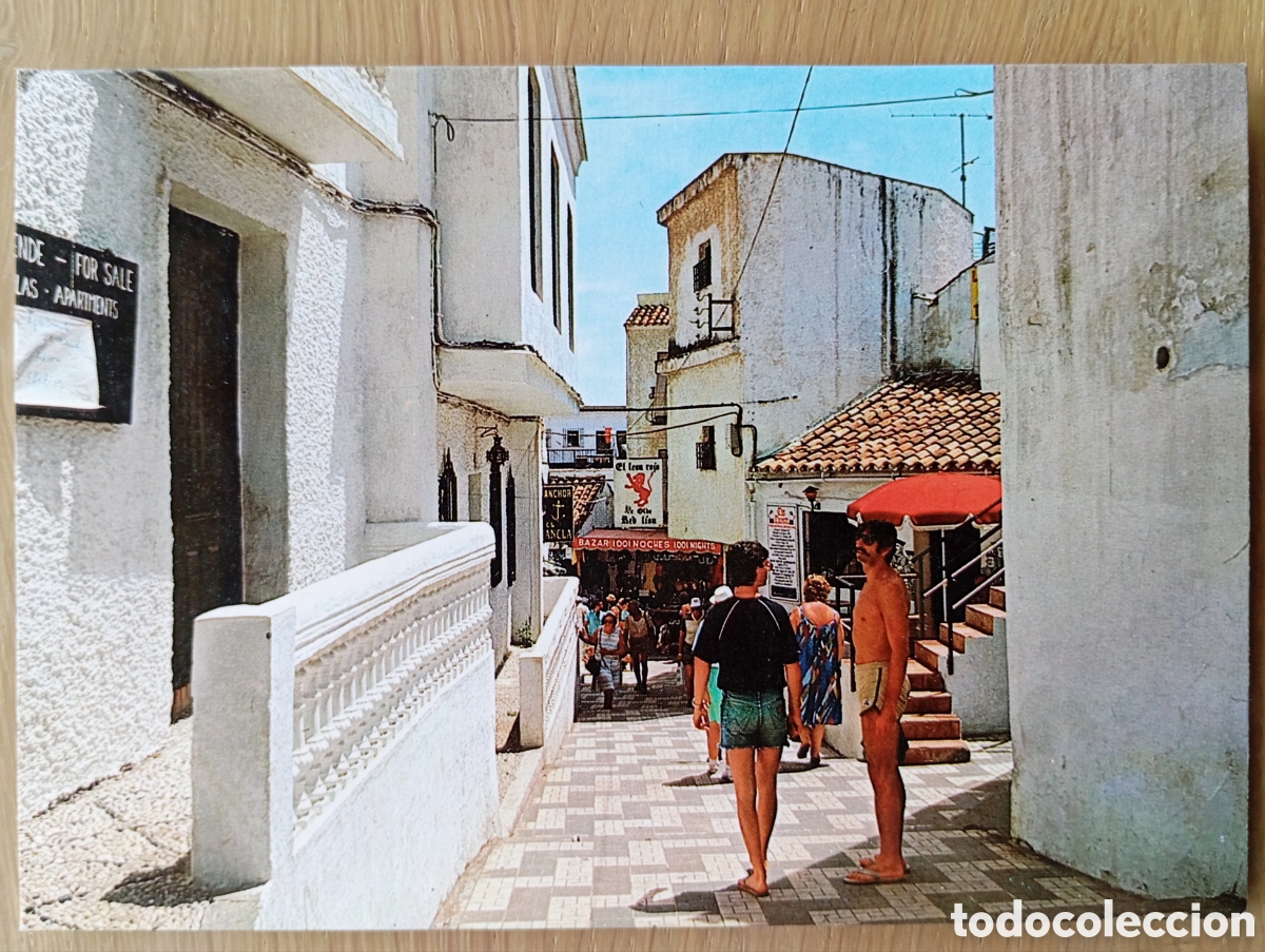 Postales: POSTAL TORREMOLINOS M&Aacute;LAGA RINC&Oacute;N DEL BAJONCILLO POSTALES COSTA DEL SOL 005 A&Ntilde;O 1982 EL LE&Oacute;N ROJO