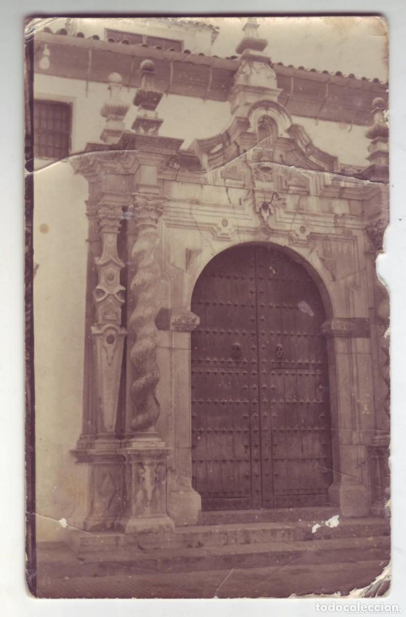 Cartoline: Cabra. C&oacute;rdoba. Portada de la Parroquia de Ntra. Se&ntilde;ora de la Asunci&oacute;n y &Aacute;ngeles. Ediciones Alarde