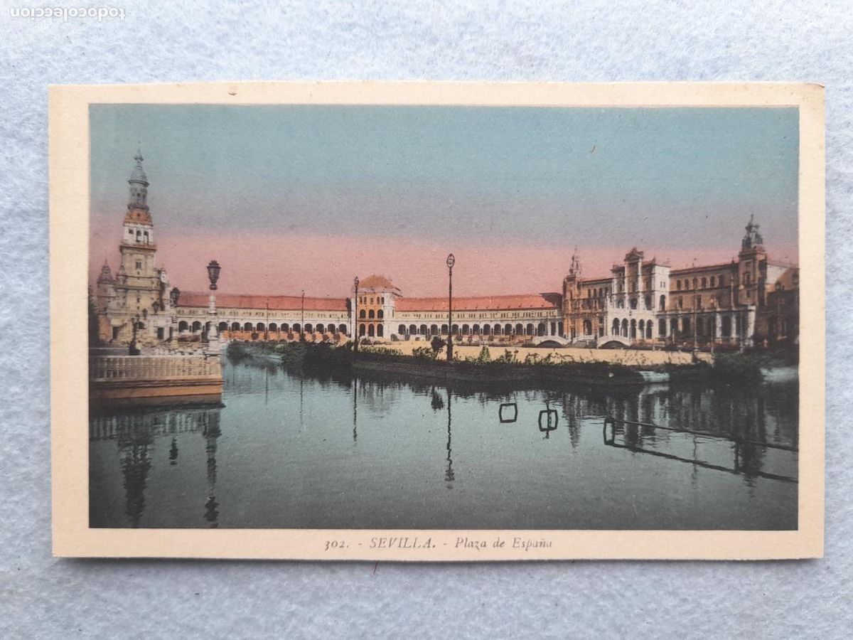 Postais: Sevilla. Plaza de Am&eacute;rica.