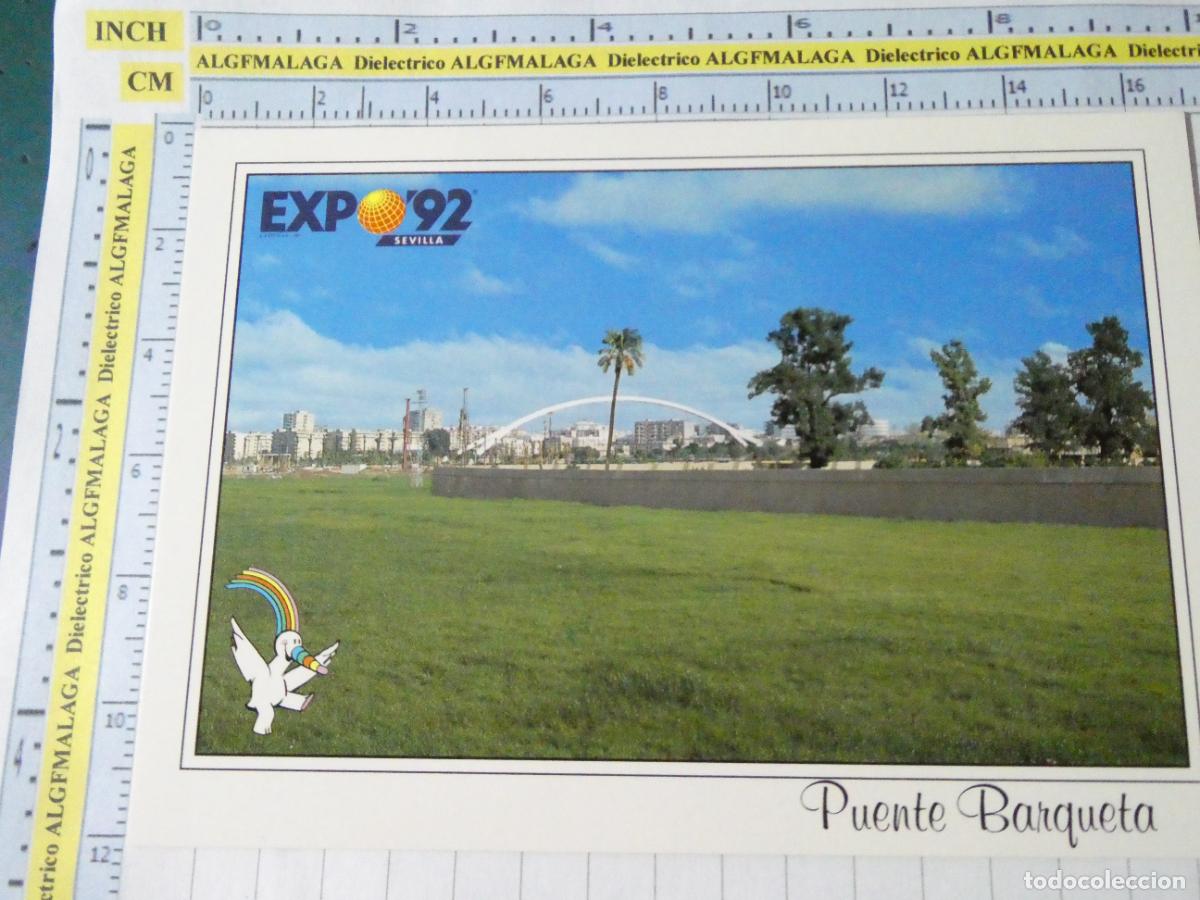 Postales: POSTAL DE LA EXPO 92 1992 SEVILLA. PUENTE BARQUETA 14 JULIAN. 334