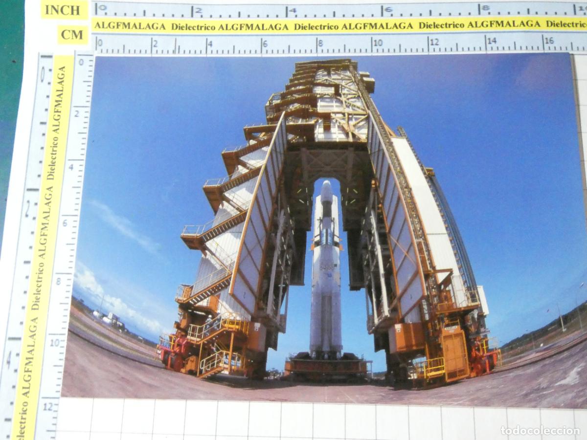 Postales: POSTAL DE LA EXPO 92 1992 SEVILLA. TORRE LANZAMIENTO ARIANE. ESPACIAL AERONA&Uacute;TICA. 7 JULIAN. 346