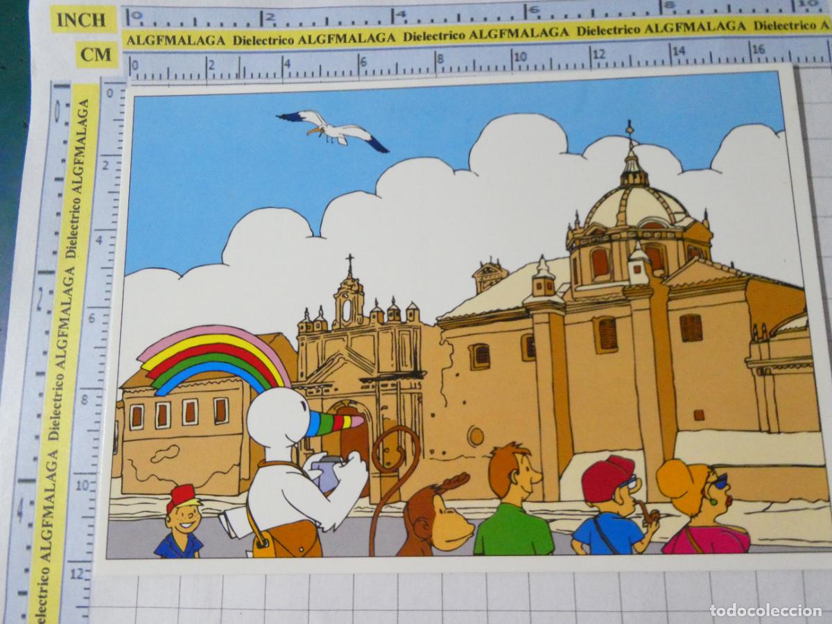 Postales: POSTAL DE LA EXPO 92 1992 SEVILLA. AVENTURAS DE CURRO MASCOTA. BLUE COW. 358