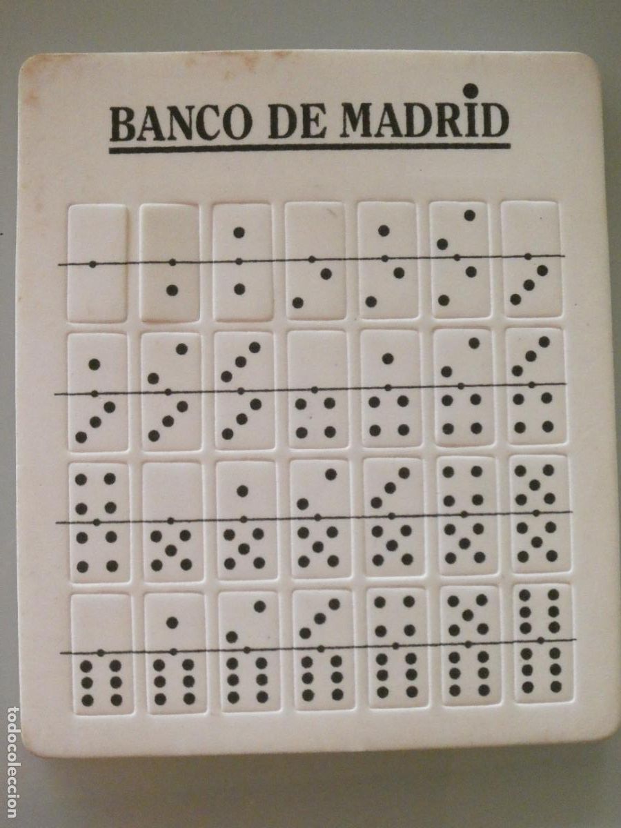 Postales: ANTIGUO DOMIN&Oacute; ESPUMA. BANCOS CAJAS DE AHORRO. BANCO DE MADRID