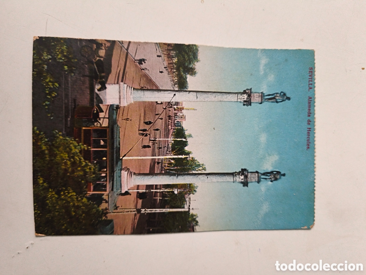 Postcards: Postal Sevilla. Alameda de H&eacute;rcules