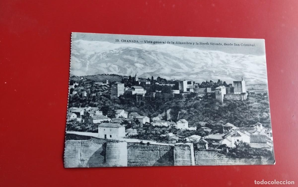Postales: GRANADA , POSTAL ANTIGUA , BLANCO Y NEGRO