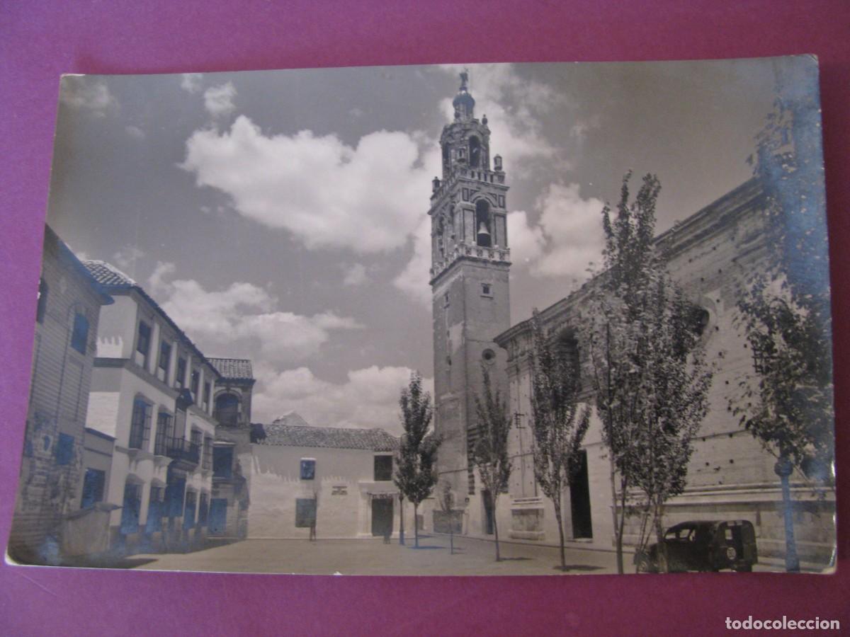 Postales: POSTAL FOTOGRAFICA DE ECIJA. PLAZUELA DE NTRA. SRA. DEL VALLE. HELIOTIPIA ARTISTICA.