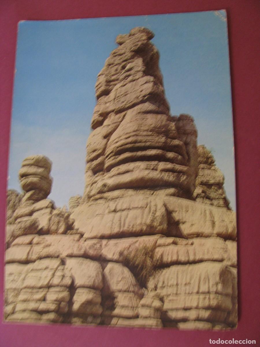 Postales: POSTAL DE ANTEQUERA. SIERRA DEL TORCAL. ED. VELASCO.