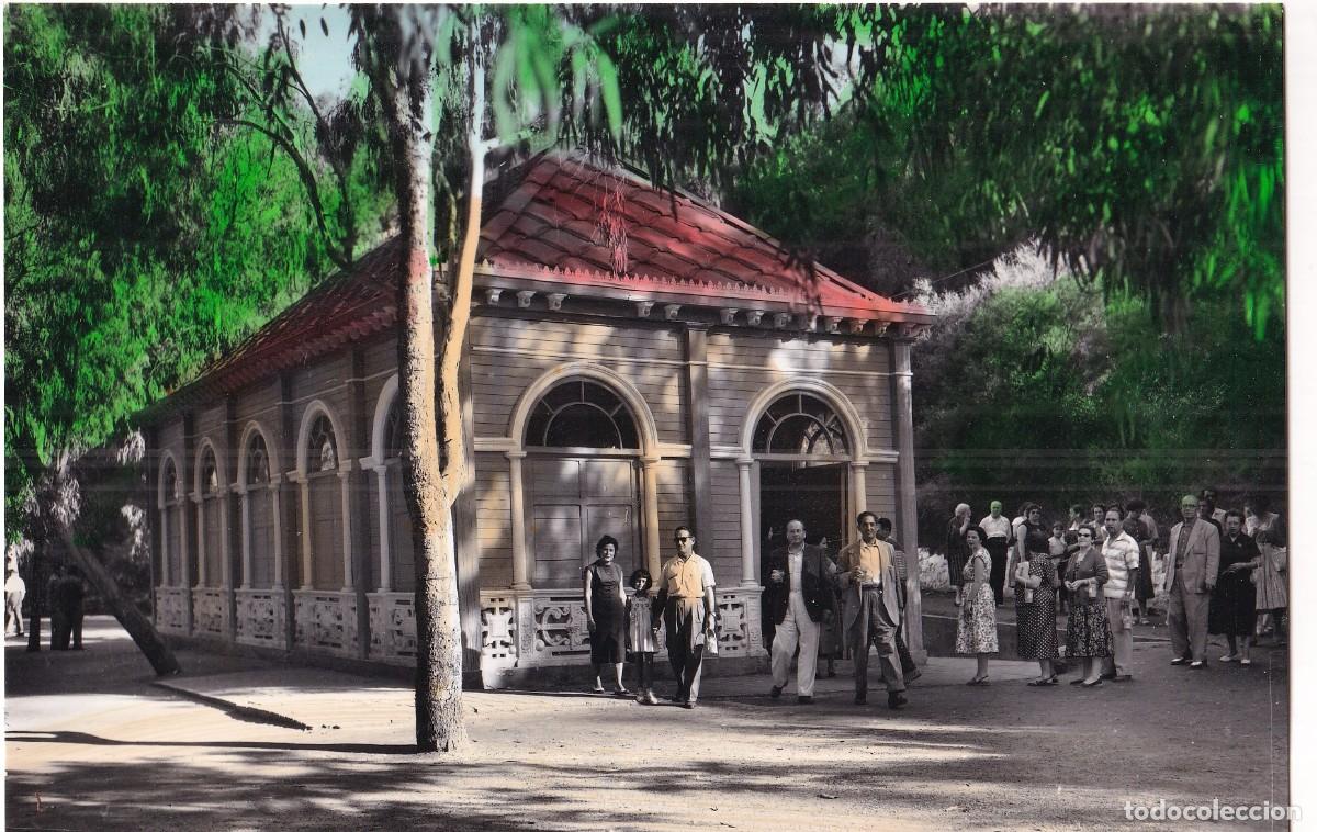 Postkarten: LANJARON GRANADA MANANTIAL LA CAPUCHINA ED. ARRIBAS N&ordm; 1013 COLOREADA ESCRITA 1962