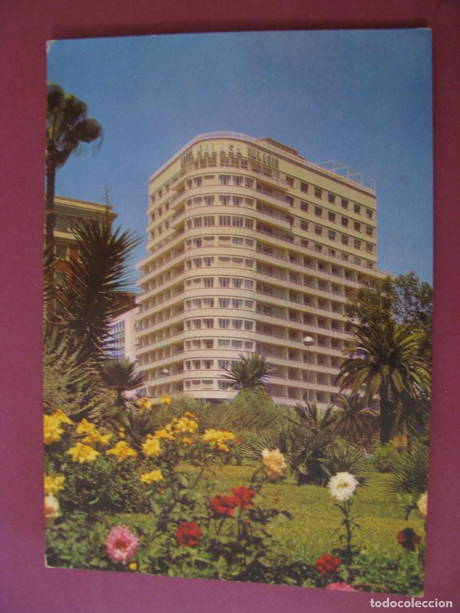 Postales: POSTAL DE MALAGA. HOTEL MALAGA PALACIO. HMP 1966