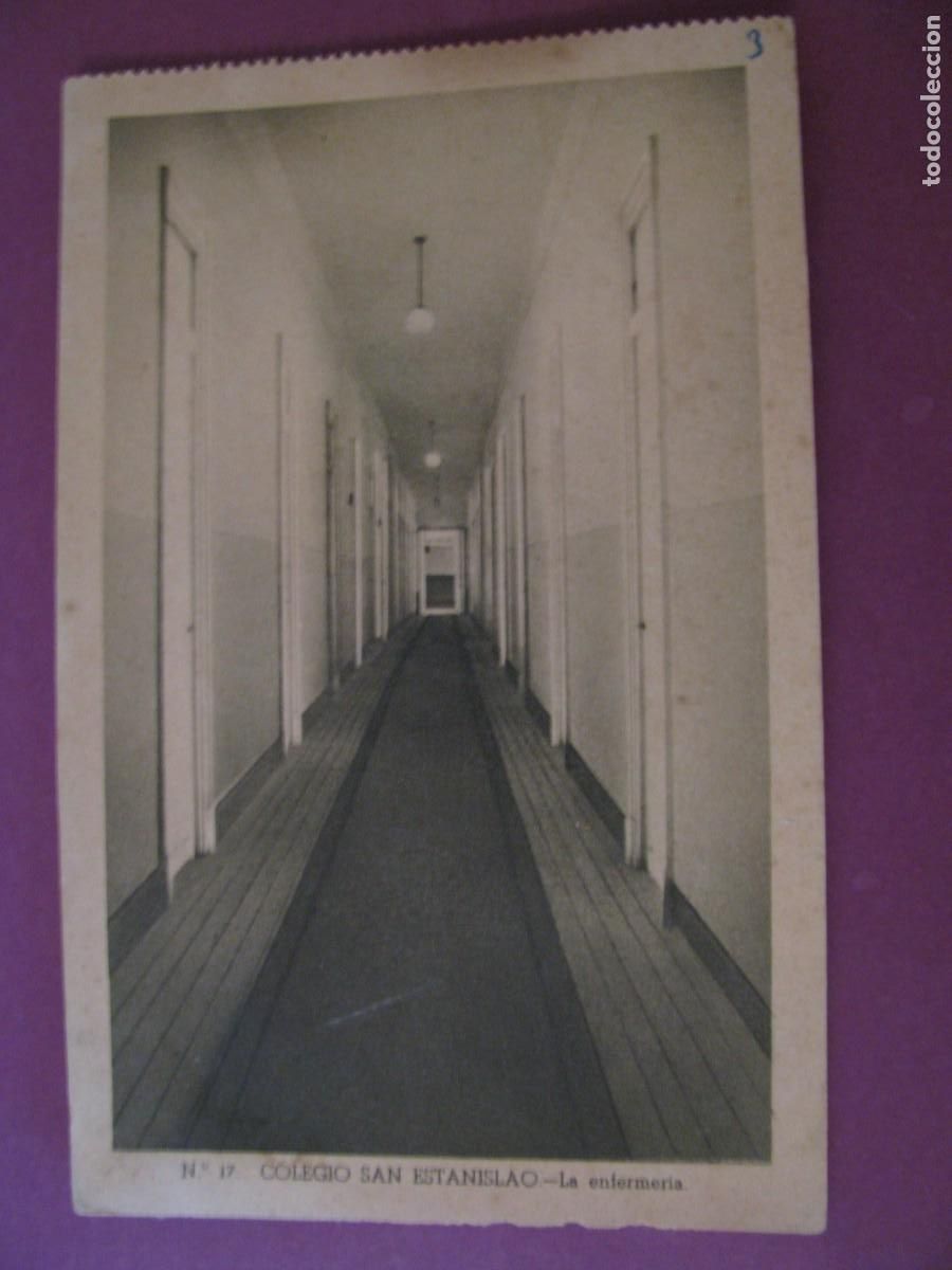 Postales: POSTAL DE MALAGA. COLEGIO SAN ESTANISLAO. LA ENFERMERIA. HUECOGRABADO ARTE, BILBAO.