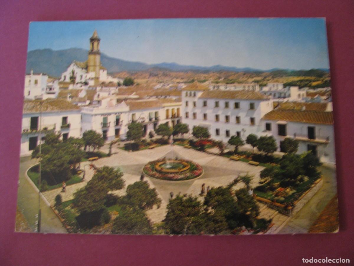 Postales: POSTAL DE ESTEPONA. PLAZA DE JOSE ANTONIO. ARRIBAS