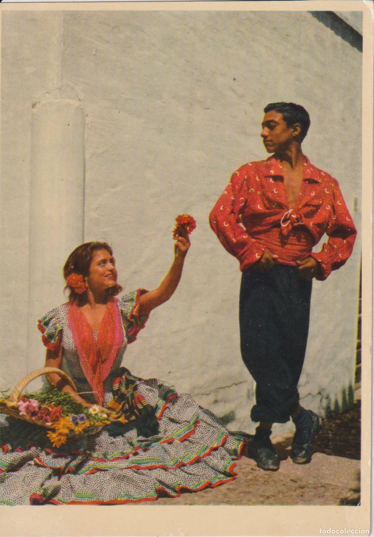 Postales: POSTAL ESTAMPAS GITANAS/FOLKLORE ESPA&Ntilde;OL - N&ordm;509 - S/C