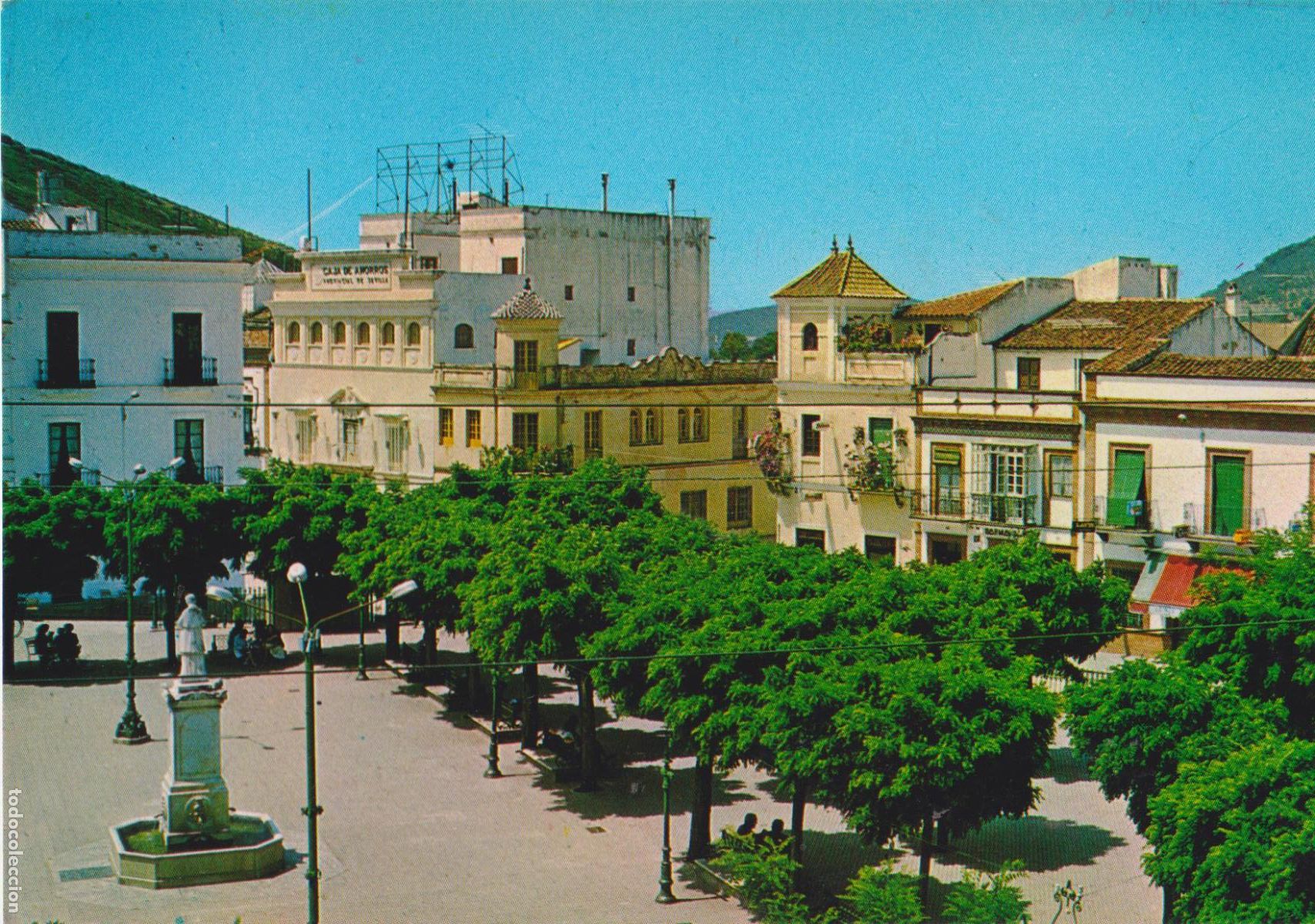 Postales: ARACENA (HUELVA) PLAZA MAYOR - EDITA FITER - ESCRITA