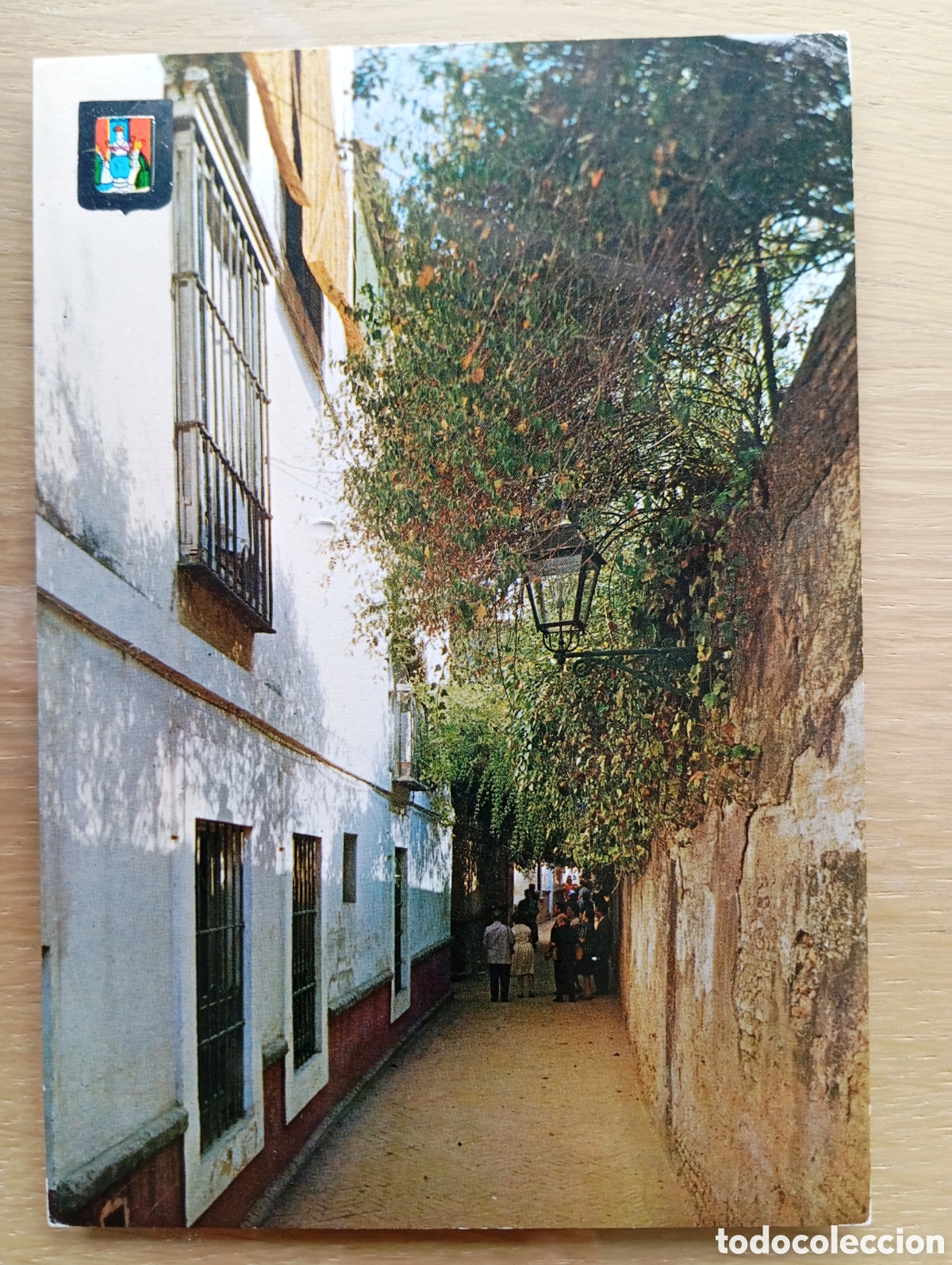 Postales: POSTAL SEVILLA T&Iacute;PICA CALLEJ&Oacute;N DEL AGUA DOM&Iacute;NGUEZ 88 ESCUDO DE ORO A&Ntilde;O 1963