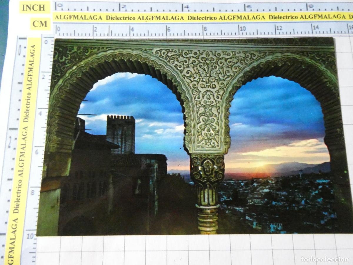 Postales: POSTAL DE GRANADA. A&Ntilde;O 1962. ALHAMBRA DESDE SAL&Oacute;N DE EMBAJADORES 11 ZERKOWITZ. 2244
