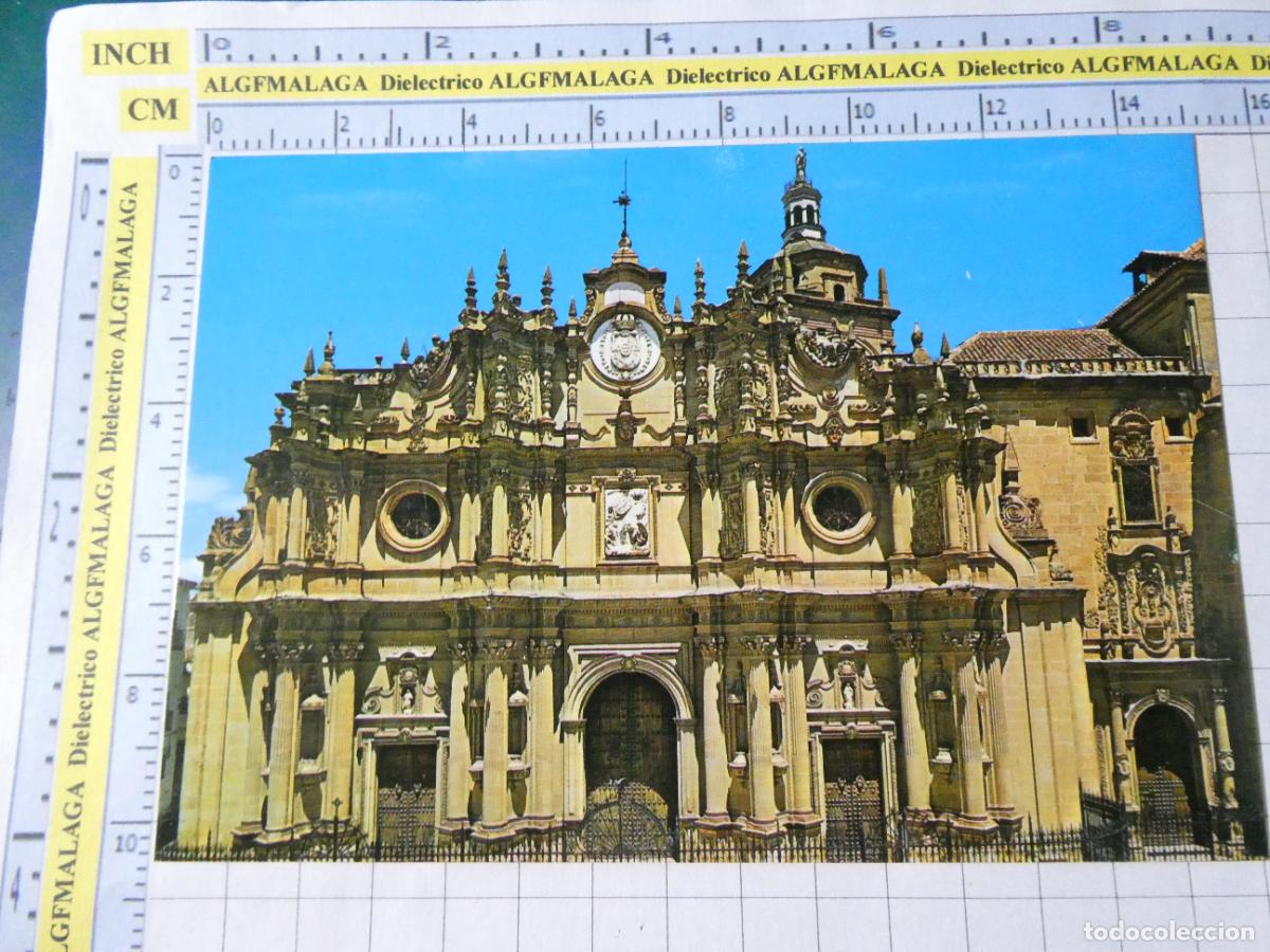 Postales: POSTAL DE GRANADA. GUADIX CATEDRAL FACHADA 18 ARRIBAS. 2250