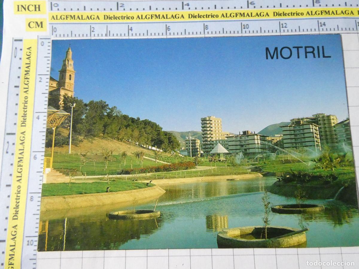Postales: POSTAL DE GRANADA. MOTRIL PARQUE DEL PUEBLO DE LAS AM&Eacute;RICAS. 17 GOMEZ. 2256