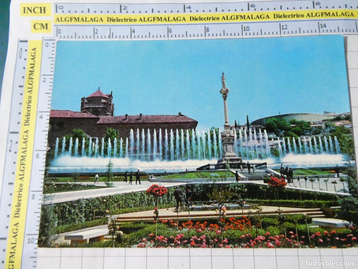 Postales: POSTAL DE GRANADA. A&Ntilde;O 1962. FUENTE MONUMENTAL 20 ZERKOWITZ. 2265