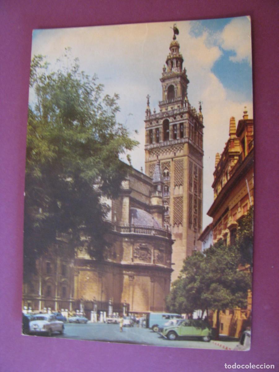 Postales: POSTAL DE SEVILLA. CATEDRAL Y GIRALDA. AGATA