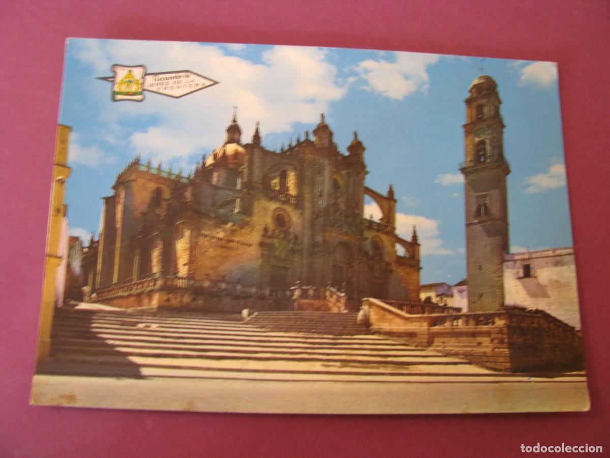 Postales: POSTAL DE JEREZ DE LA FRONTERA. REAL E INSIGNE IGLESIA COLEGIAL. PERGAMINO
