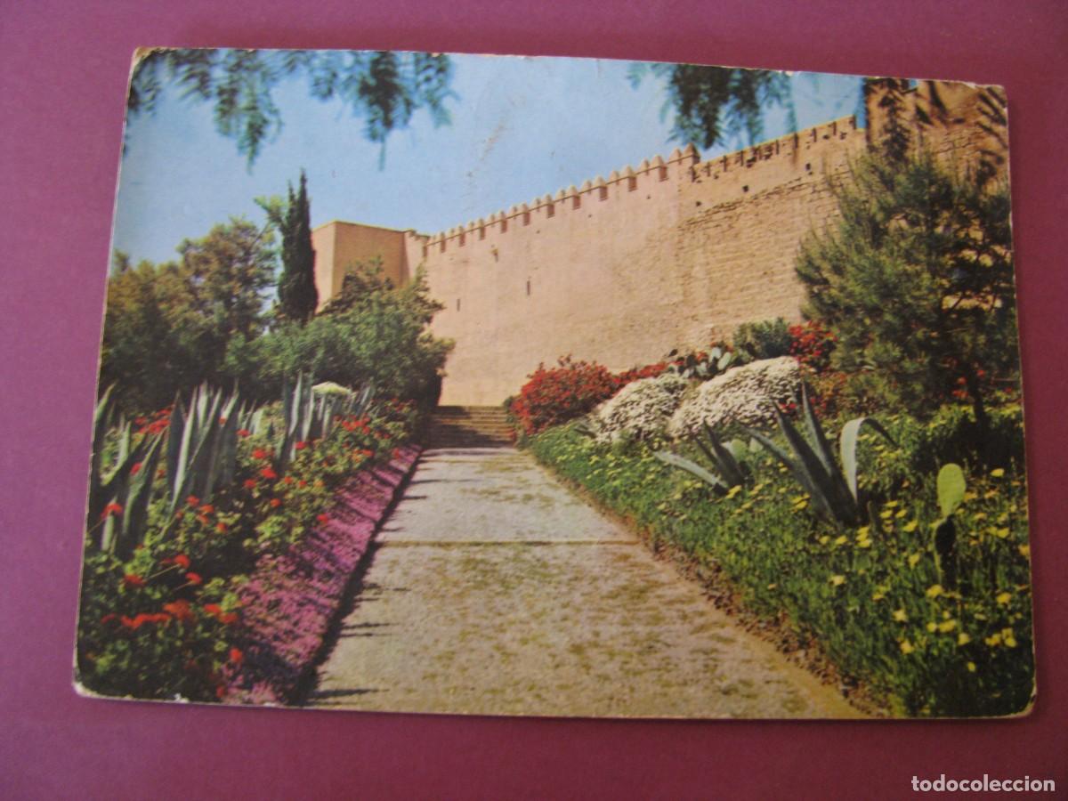 Postales: POSTAL DE ALMERIA. ALCAZABA. ARRIBAS. CIRCULADA 1962