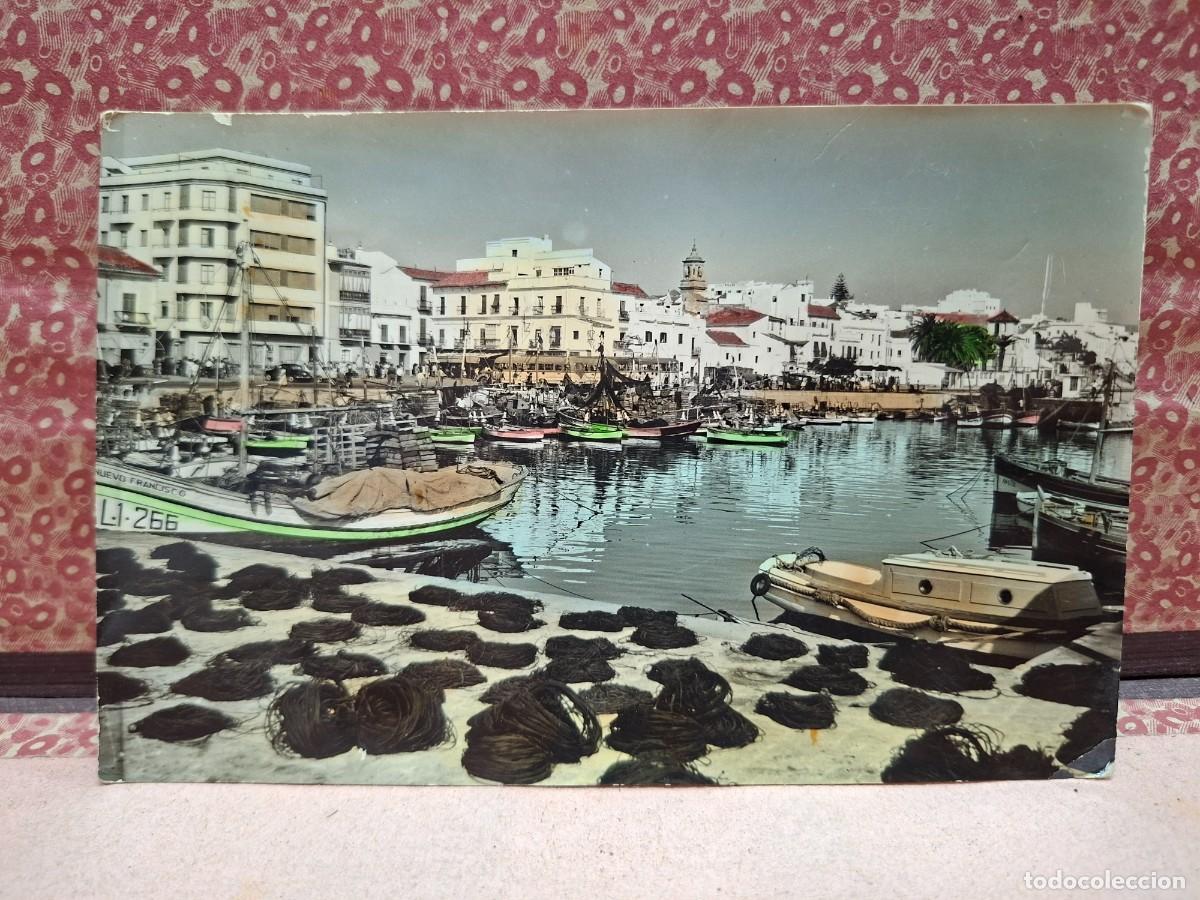 Postales: ANTIGUA POSTAL ALGECIRAS CADIZ PUERTO PESQUERO ARRIBAS 1014
