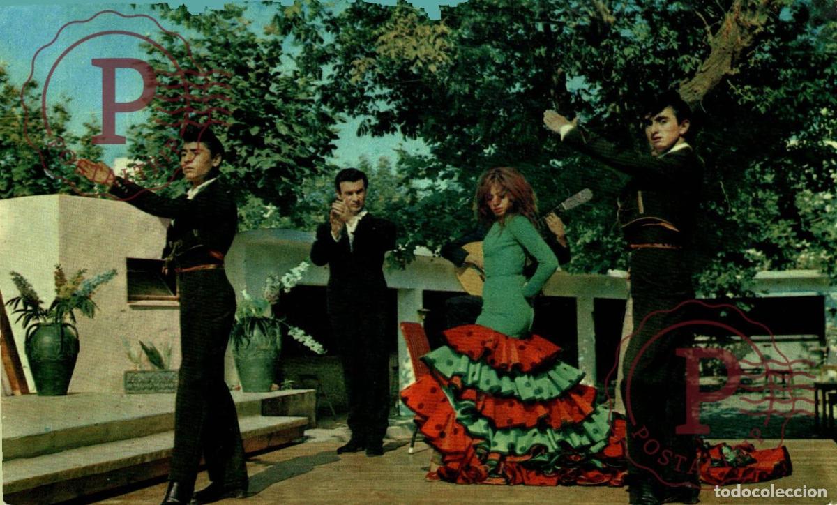 Postales: BAILE FLAMENCO MARINA TORRES, SOLEARES. ESPA&Ntilde;A SPAIN SPAGNE