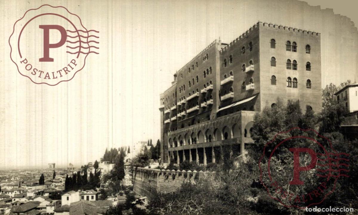 Postales: GRANADA. ALHAMBRA HOTEL PALACE.
