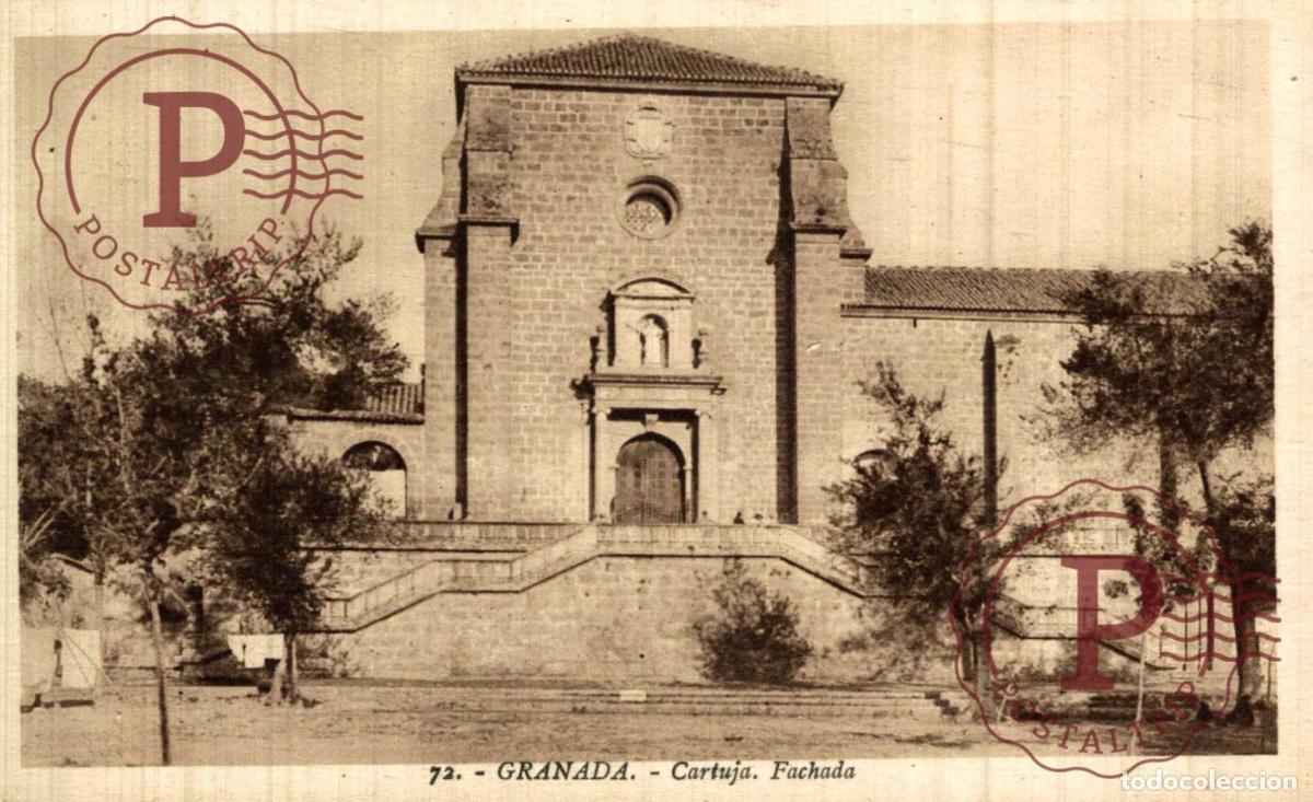 Postales: GRANADA. CARTUJA. FACHADA.