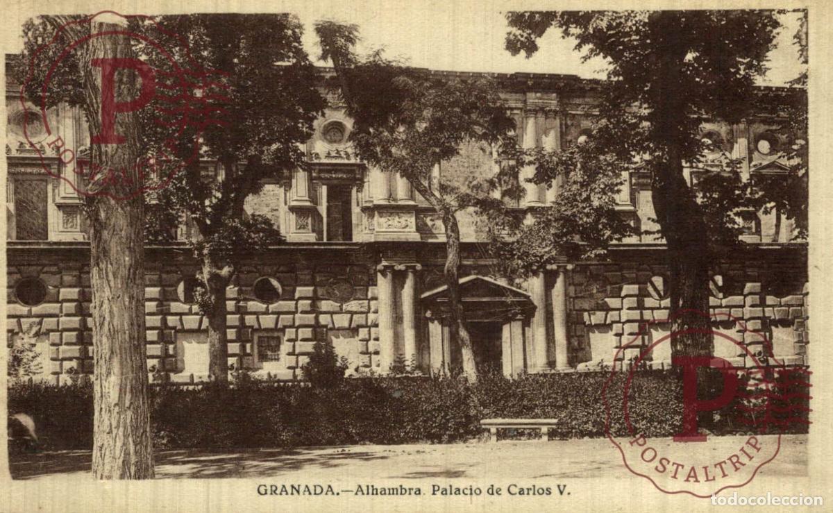 Postales: GRANADA. ALHAMBRA. PALACIO DE CARLOS V.