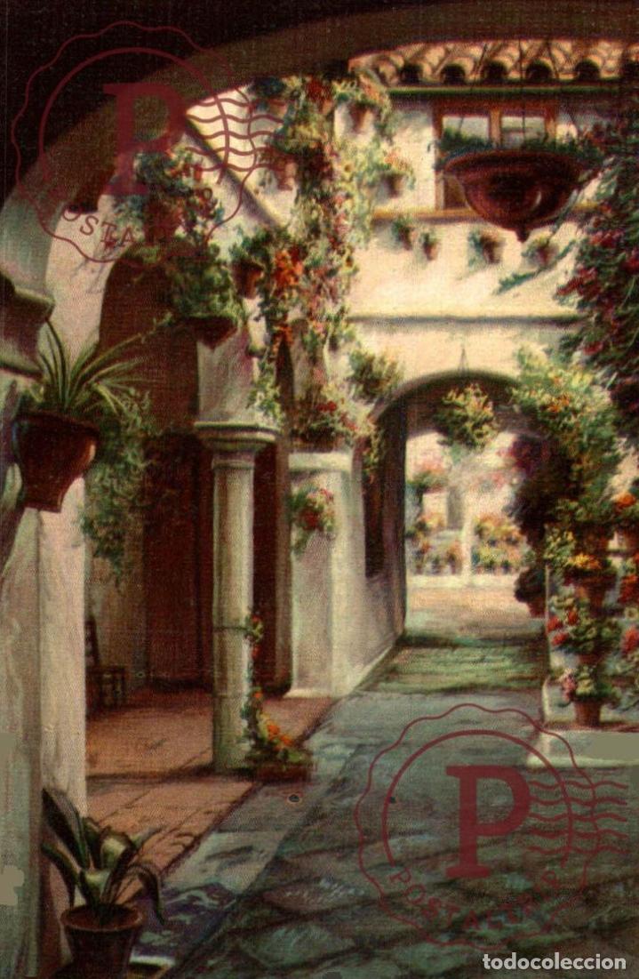 Postales: ANDALUC&Iacute;A. Patio T&iacute;pico. ESPA&Ntilde;A. ESPAGNE. SPAIN