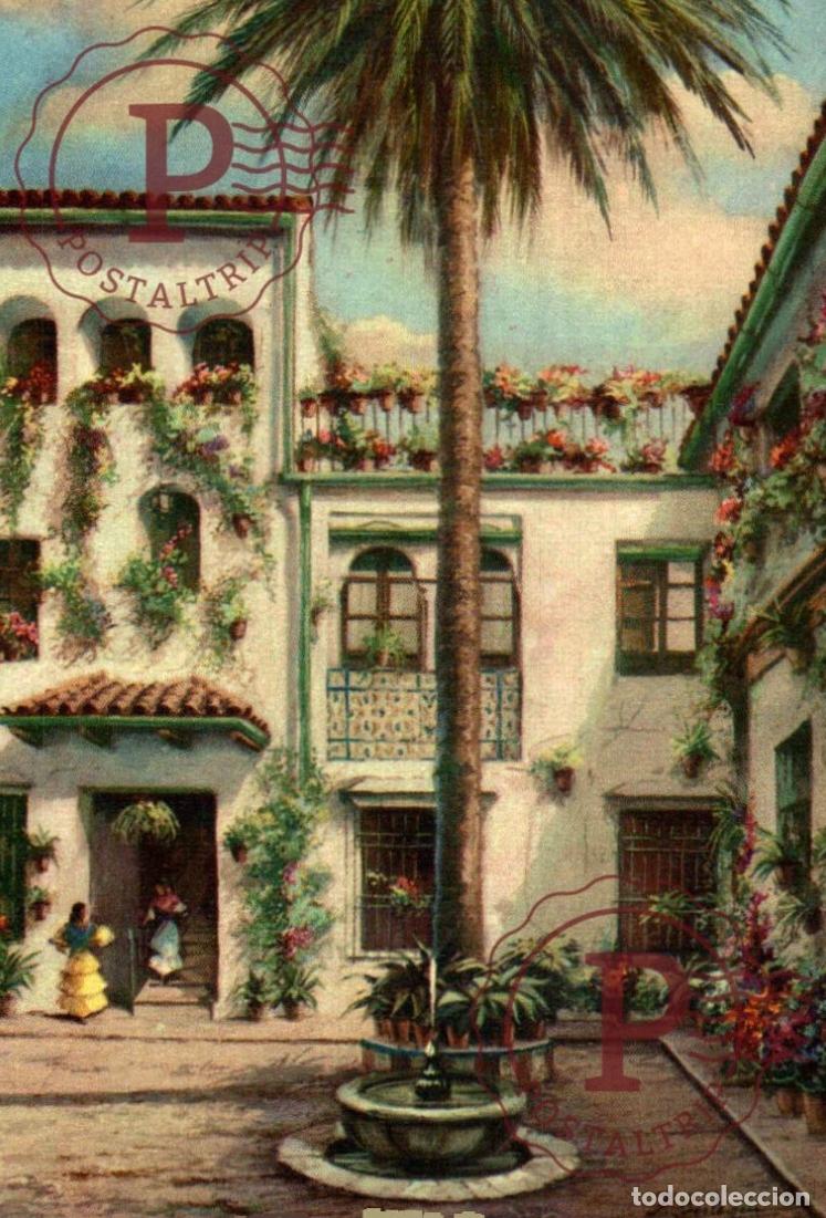 Postales: ANDALUC&Iacute;A. Patio T&iacute;pico. ESPA&Ntilde;A. ESPAGNE. SPAIN