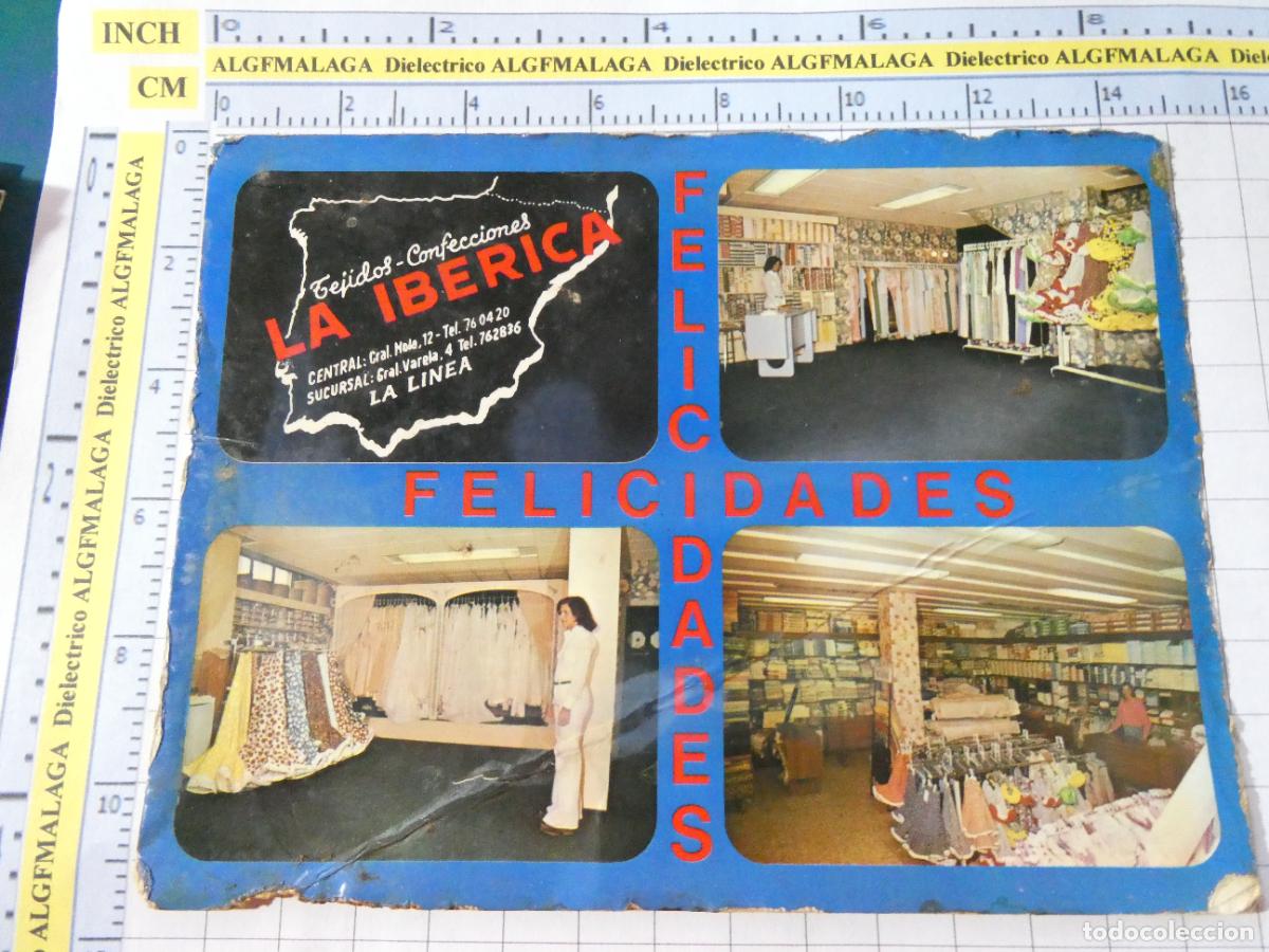 Postales: POSTAL DE C&Aacute;DIZ. LA L&Iacute;NEA DE LA CONCEPCI&Oacute;N TEJIDOS CONFECCIONES LA IB&Eacute;RICA. 2554