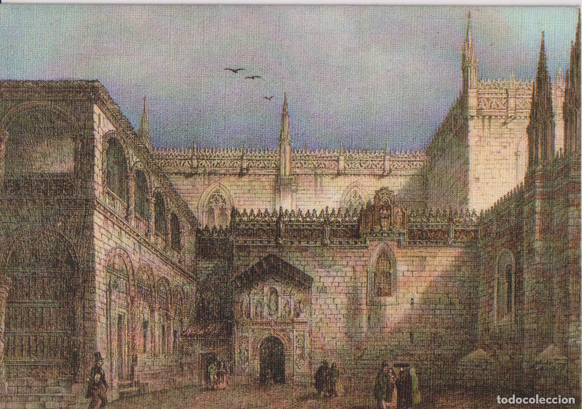 Postales: GRANADA, CAPILLA REAL, DIBUJO DEL SIGLO XIX - ESCUDO DE ORO N&ordm;310 - S/C