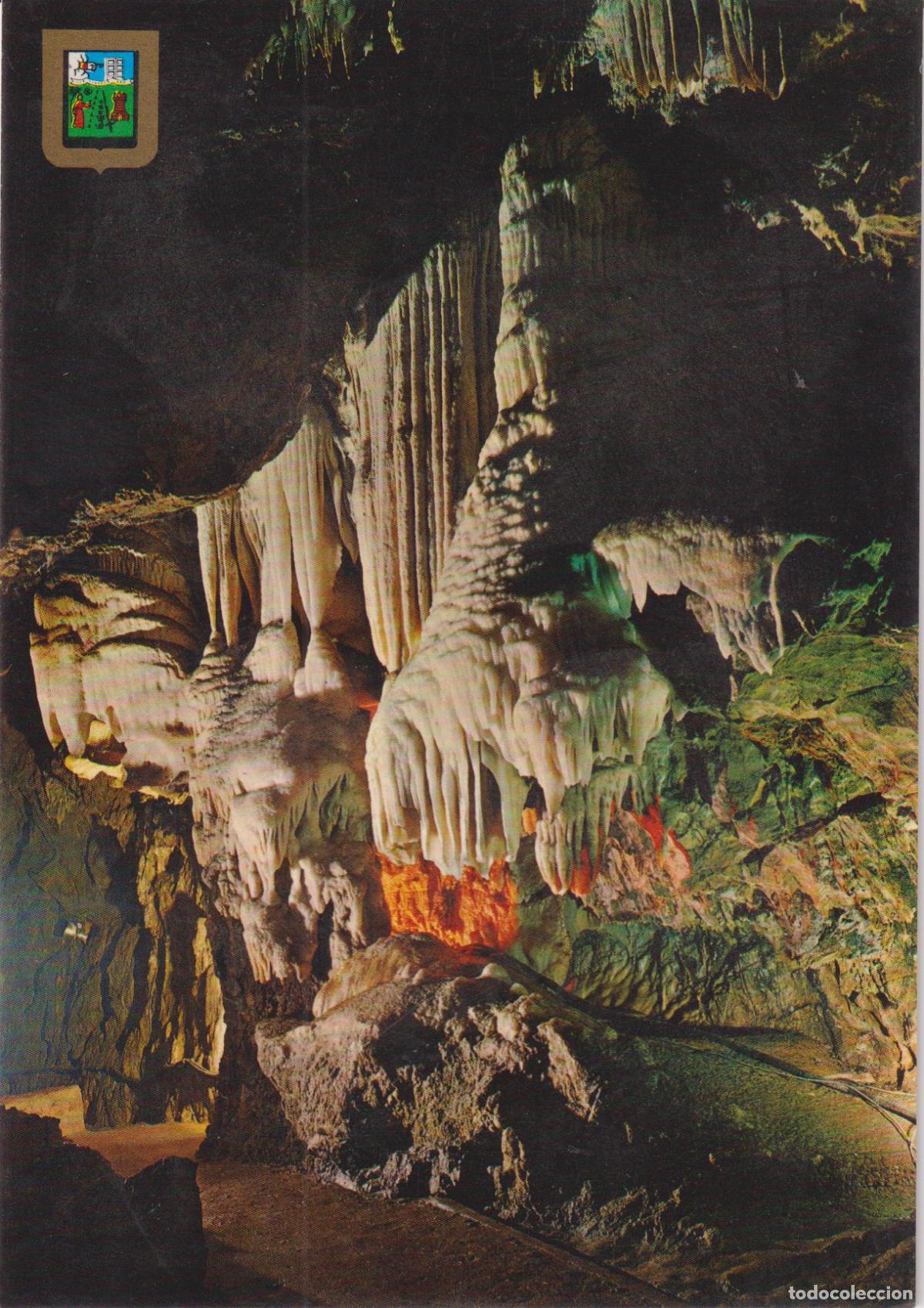Postales: ARACENA, GRUTA DE LAS MARAVILLA, LOS ORGANOS - ESCUDO DE ORO N&ordm;13 - S/C