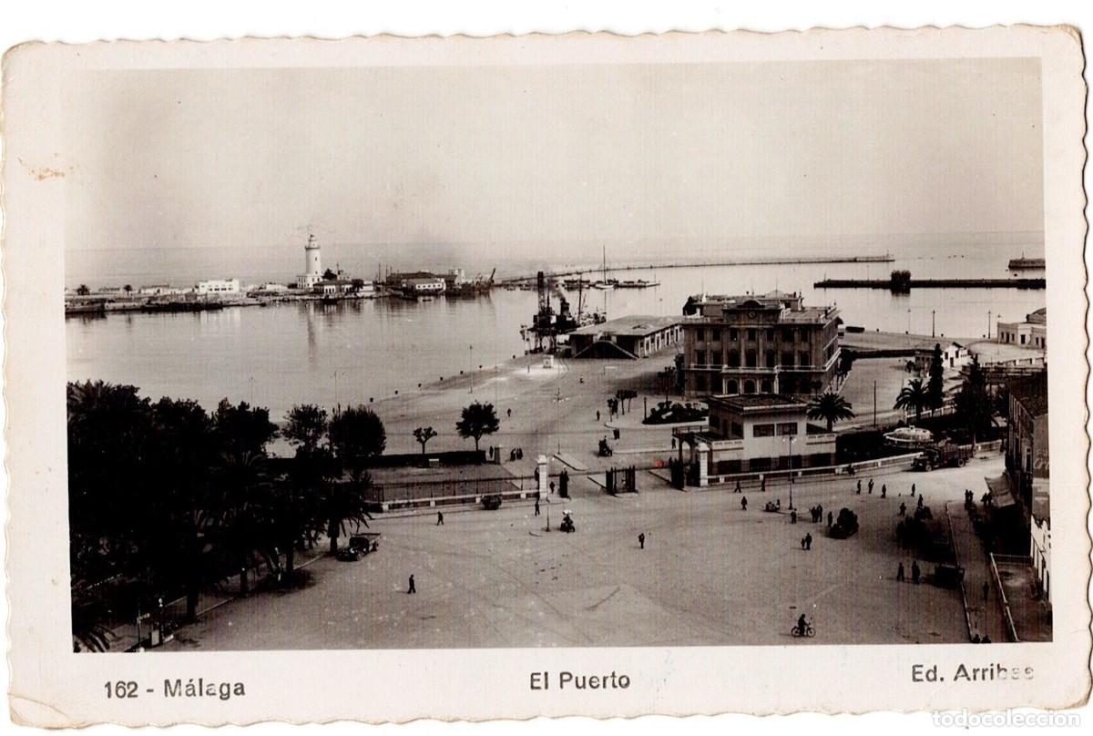 Postales: POSTAL DE M&Aacute;LAGA CIRCULADA EN 1953
