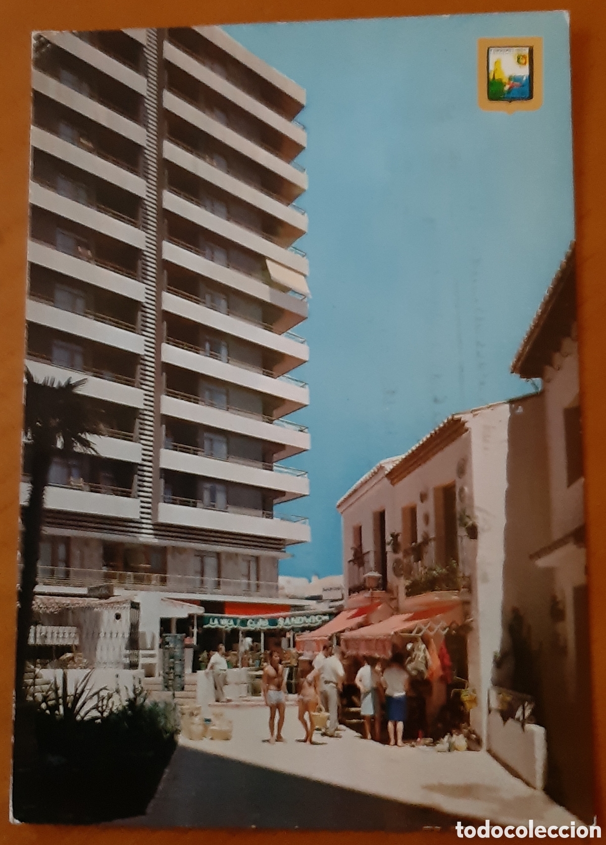 Postales: Postal Torremolinos M&aacute;laga. Plaza de la Nogalera. Escrita y circulada. R10253