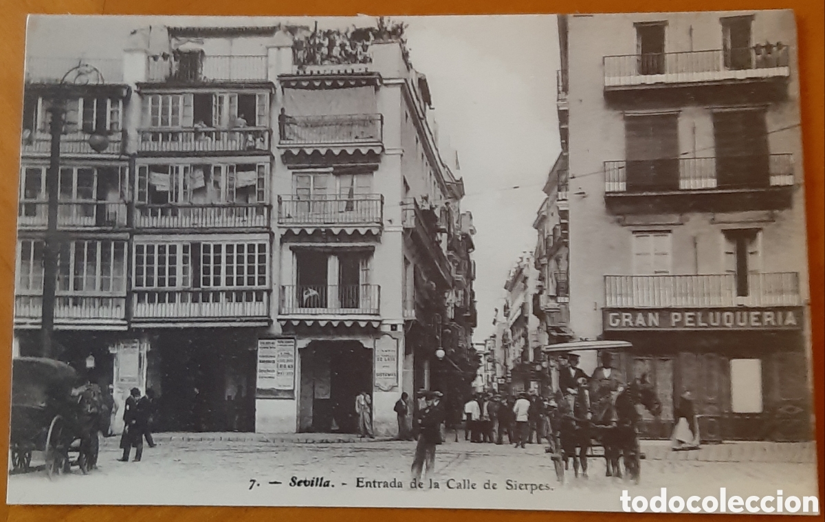 Postales: Postal Sevilla. Entrada a Sierpes. Sin escribir. R10286