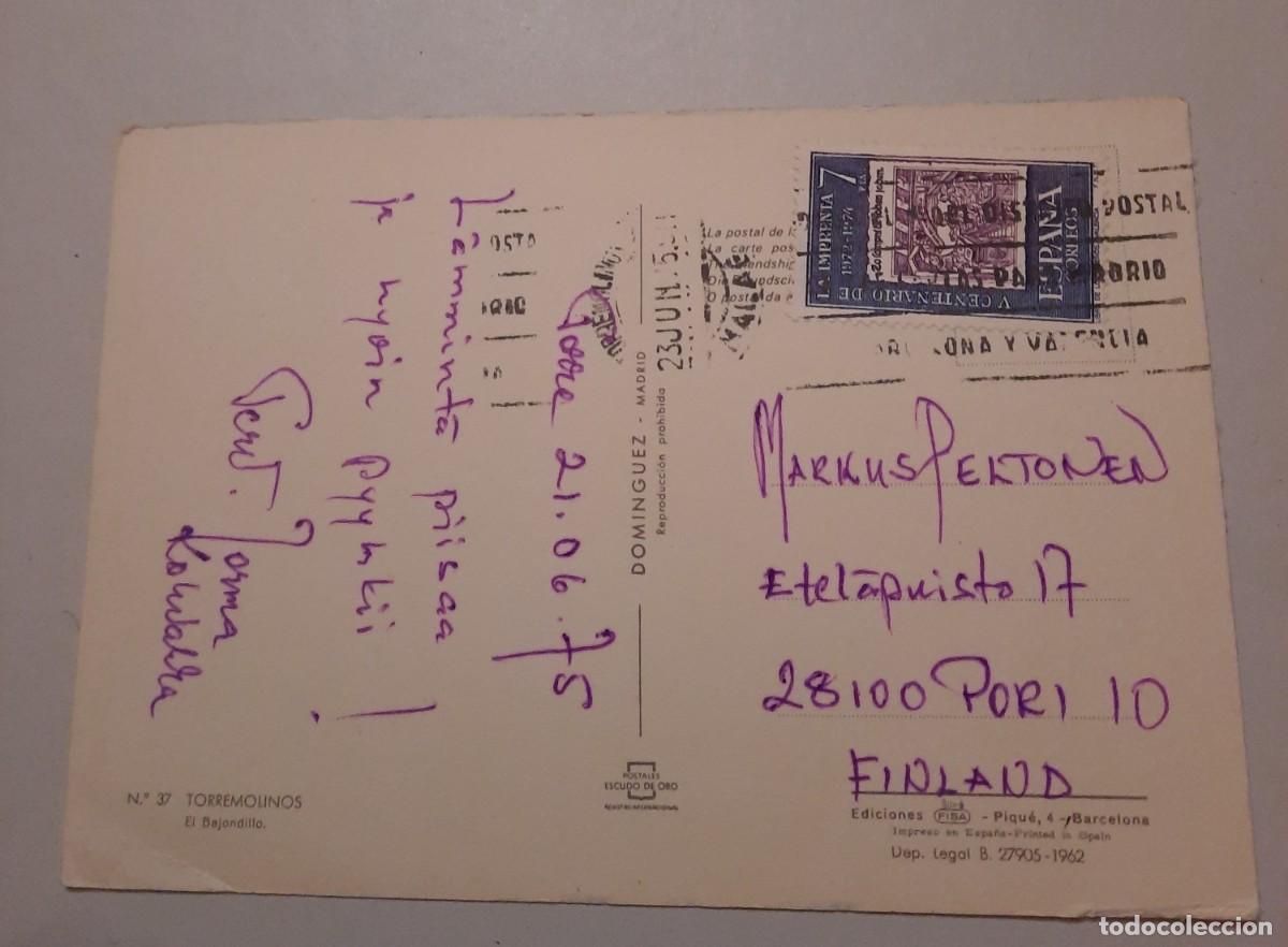 Postales: 1975 el Bajondillo Torremolinos - Foto 2