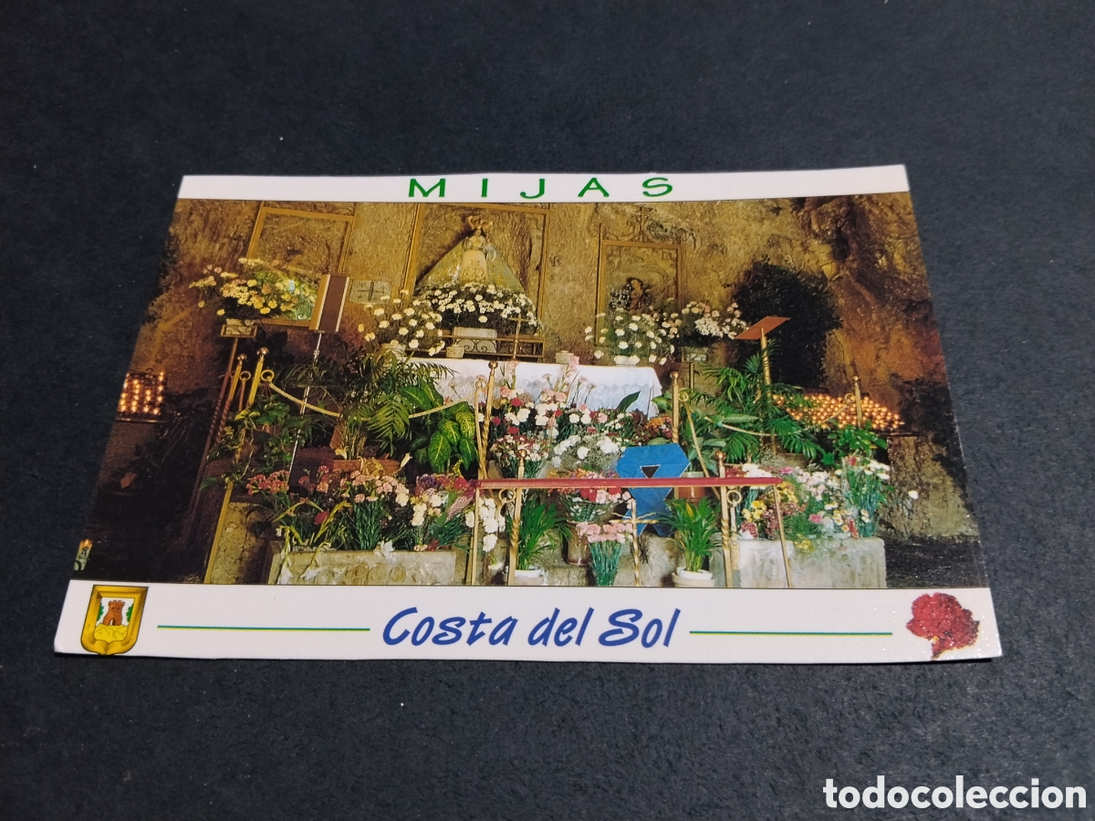 Postales: Postal Mijas, Virgen de la Pe&ntilde;a - Foto 1