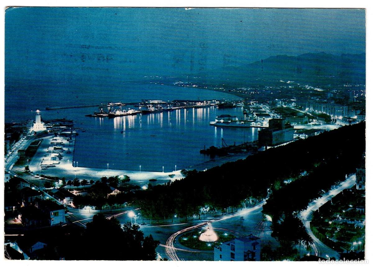Postales: POSTAL DE MALAGA, PUERTO - CIRCULADA