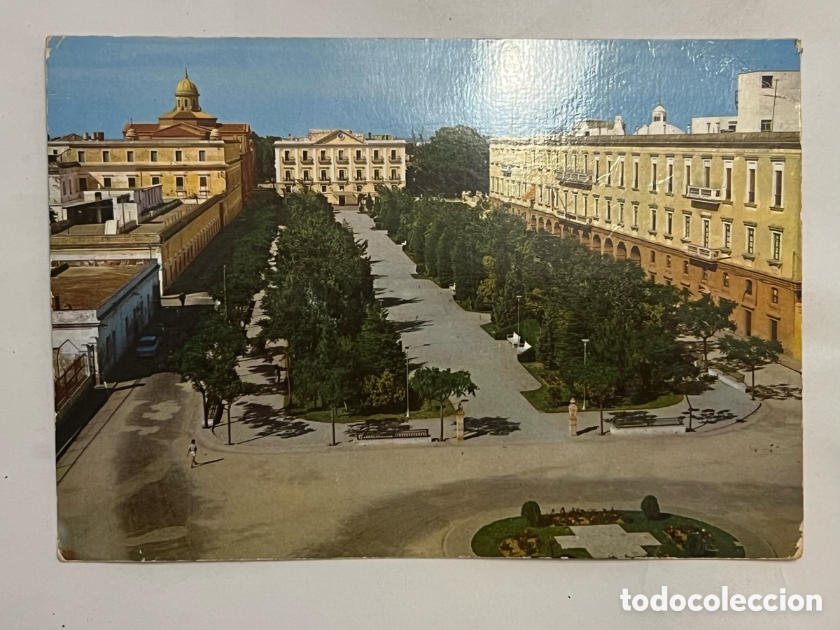 Postcards: SAN FERNANDO (C&aacute;diz) Postal No.2009, Paseo Militar de San Carlos. Promenade Militar de San Carlos
