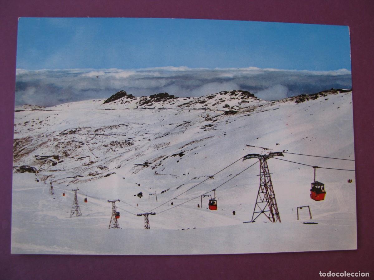 Postais: POSTAL DE GRANADA. SIERRA NEVADA. PRADOLLANO Y PE&Ntilde;ONES DE SAN FRANCISCO. BEASCOA. ESCRITA