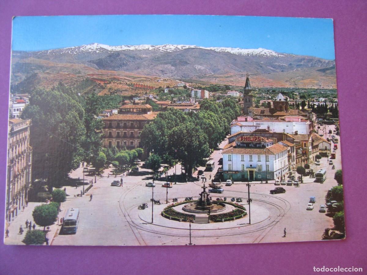 Postais: POSTAL DE GRANADA. VISTA PARCIAL Y SIERRA NEVADA. BEASCOA 1253. ESCRITA