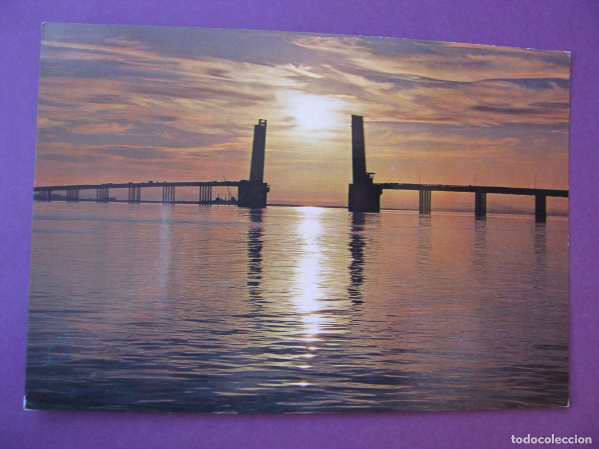 Cartoline: POSTAL DE CADIZ. PUENTE JOSE LEON DE CARRANZA. GARCIA GARRABELLA.