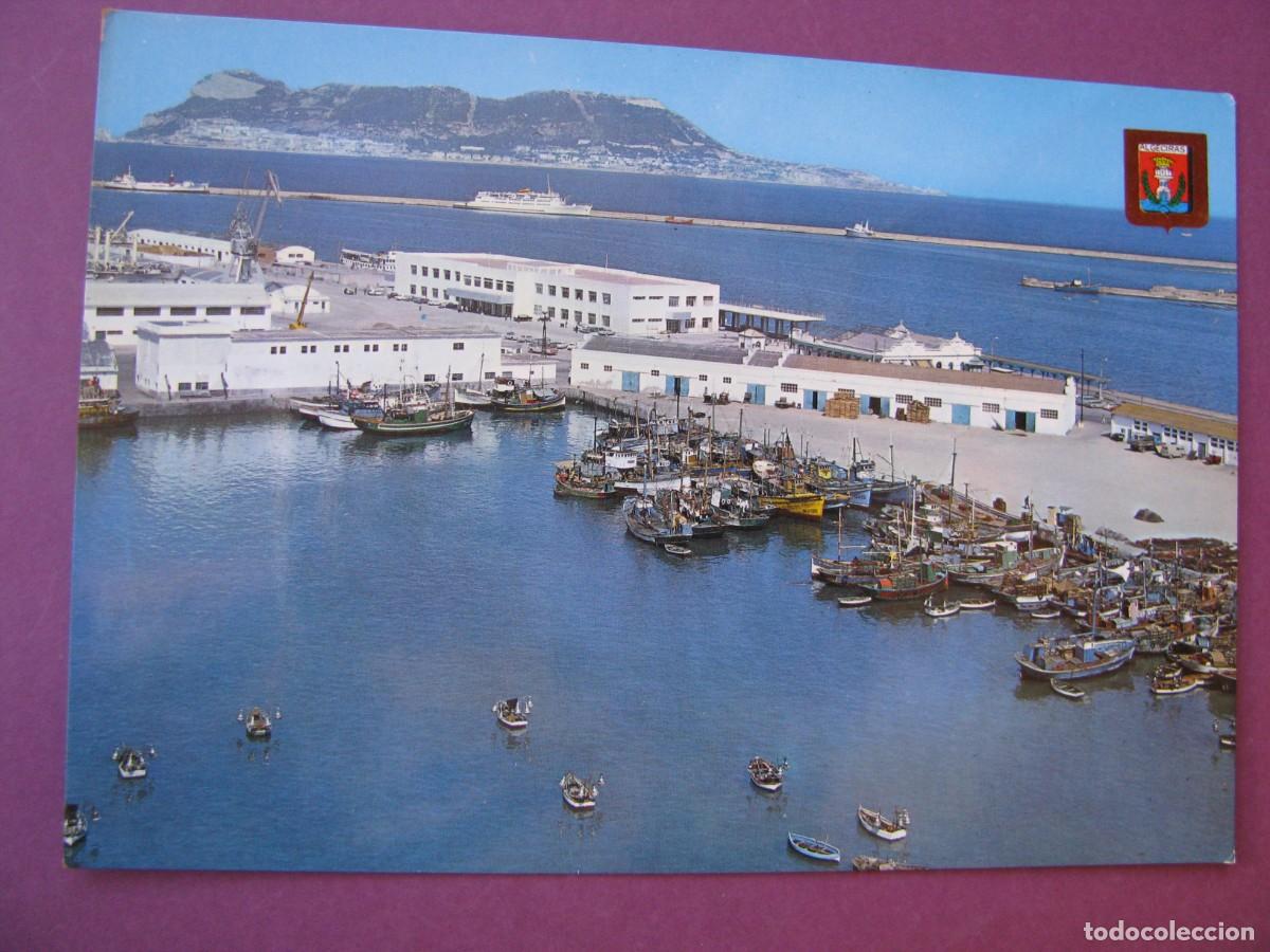 Cartoline: POSTAL DE ALGECIRAS. VISTA DE LA BAHIA DE ALGECIRAS, AL FONDO PE&Ntilde;ON DE GIBRALTAR. SUBIRATS CASANOVAS