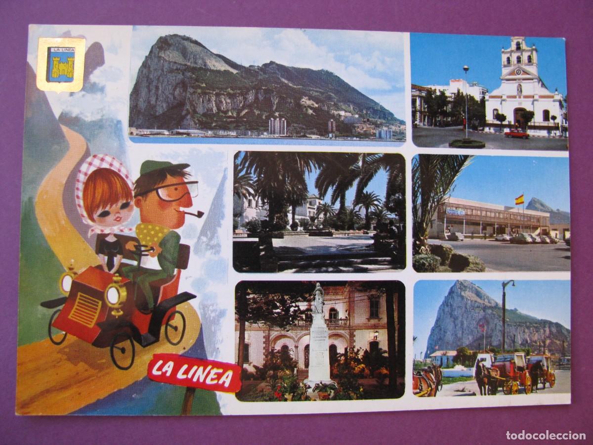 Postcards: POSTAL DE LA LINEA. DIVERSOS ASPECTOS. SUBIRATS CASANOVAS 30